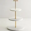 Z Gallerie Marble 3 Tiered Stand> Barware & Entertaining | Tabletop Sale