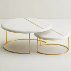 Z Gallerie Marble Nesting Trays - Set of 2> Barware & Entertaining | Tabletop Sale