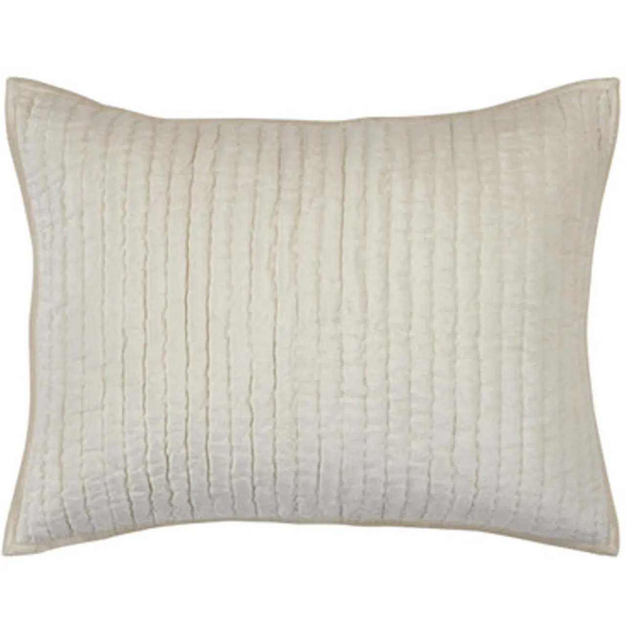 Z Gallerie Mardon Velvet Bedding - White> Textured Bedding | Velvet Bedding