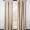 Z Gallerie Marlowe Textured Champagne - Custom> Solid Window Panels | Custom Window Panels