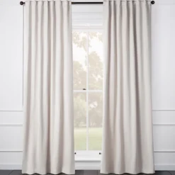 Z Gallerie Marlowe Textured Pearl - Custom> Solid Window Panels | Custom Window Panels