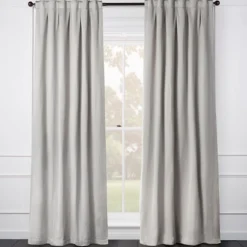 Z Gallerie Marlowe Textured Silver - Custom> Solid Window Panels | Custom Window Panels