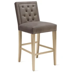 Z Gallerie Maxwell Stool - Wash Oak> Dining Chairs