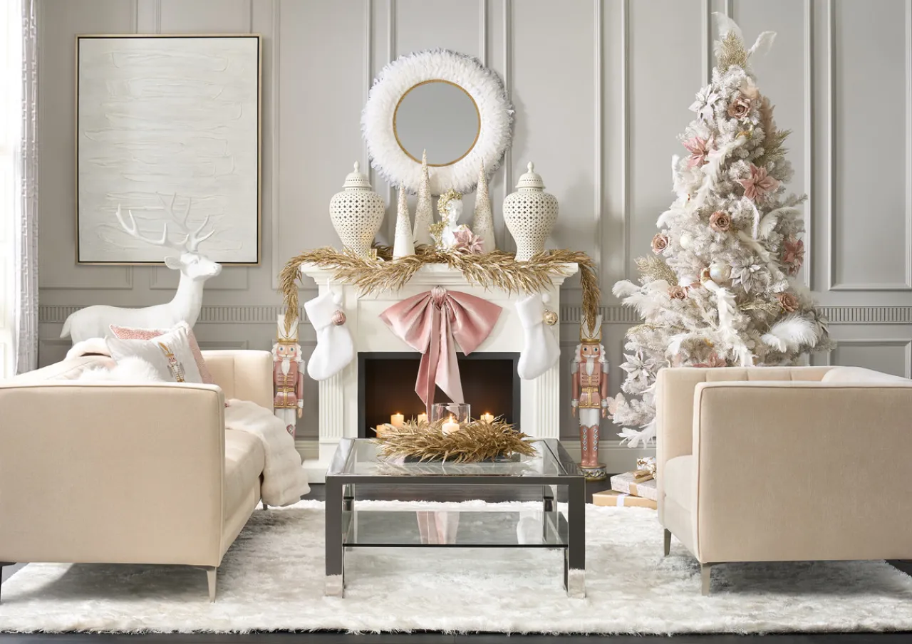 Z Gallerie Metallic Eucalyptus Garland> Floral | Pre-lit Trees & Garland