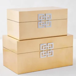 Z Gallerie Ming Boxes - Set of 2><noscript><img width=