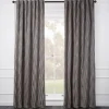 Z Gallerie Minka Textured Grey - Custom> Patterned Window Panels | Custom Window Panels