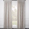 Z Gallerie Minka Textured Natural - Custom> Patterned Window Panels | Custom Window Panels