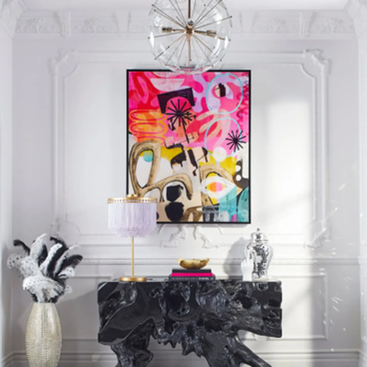 Z Gallerie Mirrored Mosaic Canister> Home Decor | Décor Sale