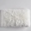 Z Gallerie Mongolian Lumbar Pillow - White> Textile Sale | Mongolian & Fur Pillows
