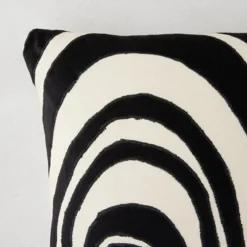 Z Gallerie Nemy Lumbar Pillow - Black/White><noscript><img width=