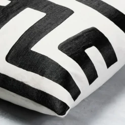Z Gallerie Nikki Chu - Mandala Pillow 22" - Black><noscript><img width=