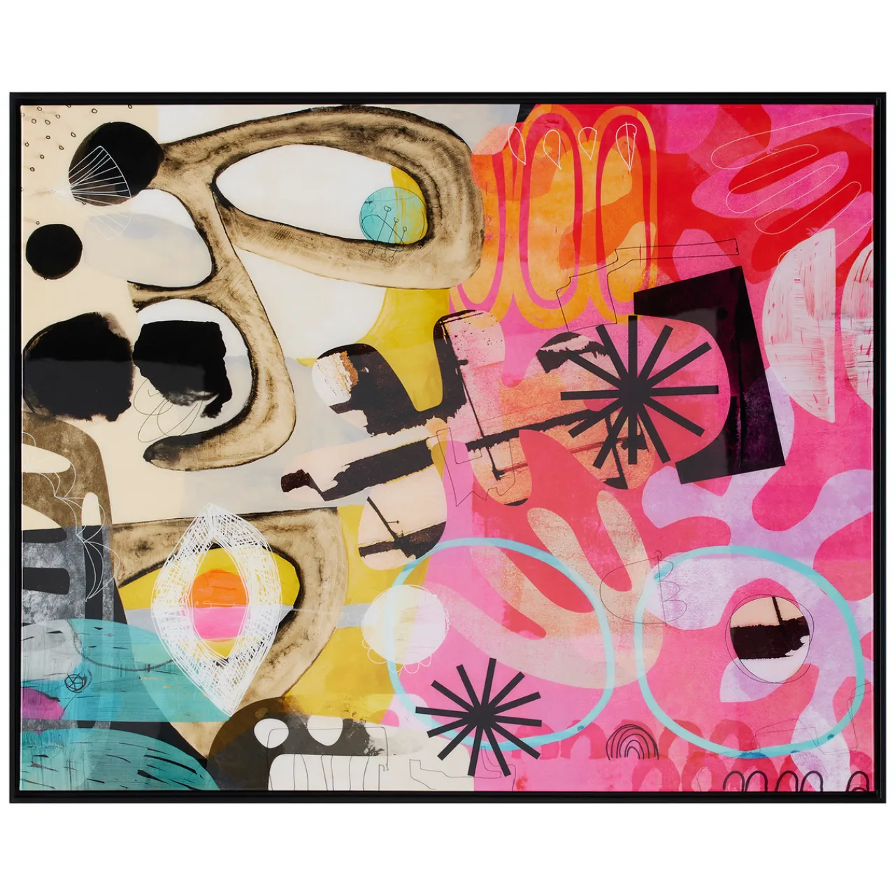 Z Gallerie Nikki Chu - Pinky Fine> Framed Art | Canvas