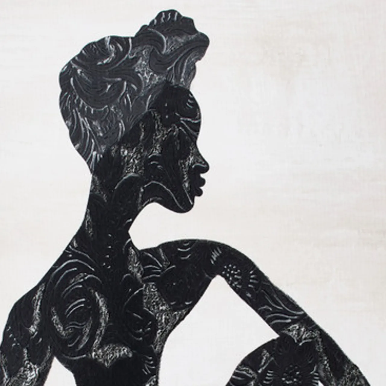 Z Gallerie Nikki Chu - She's Art> Canvas | Black