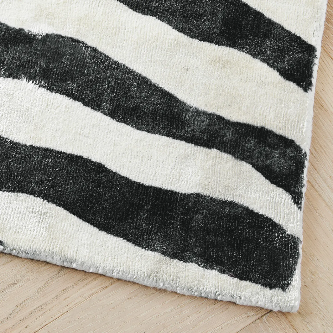 Z Gallerie Nikki Chu - Zendaya Rug - Charcoal> Modern Rugs | Animal Print Rugs