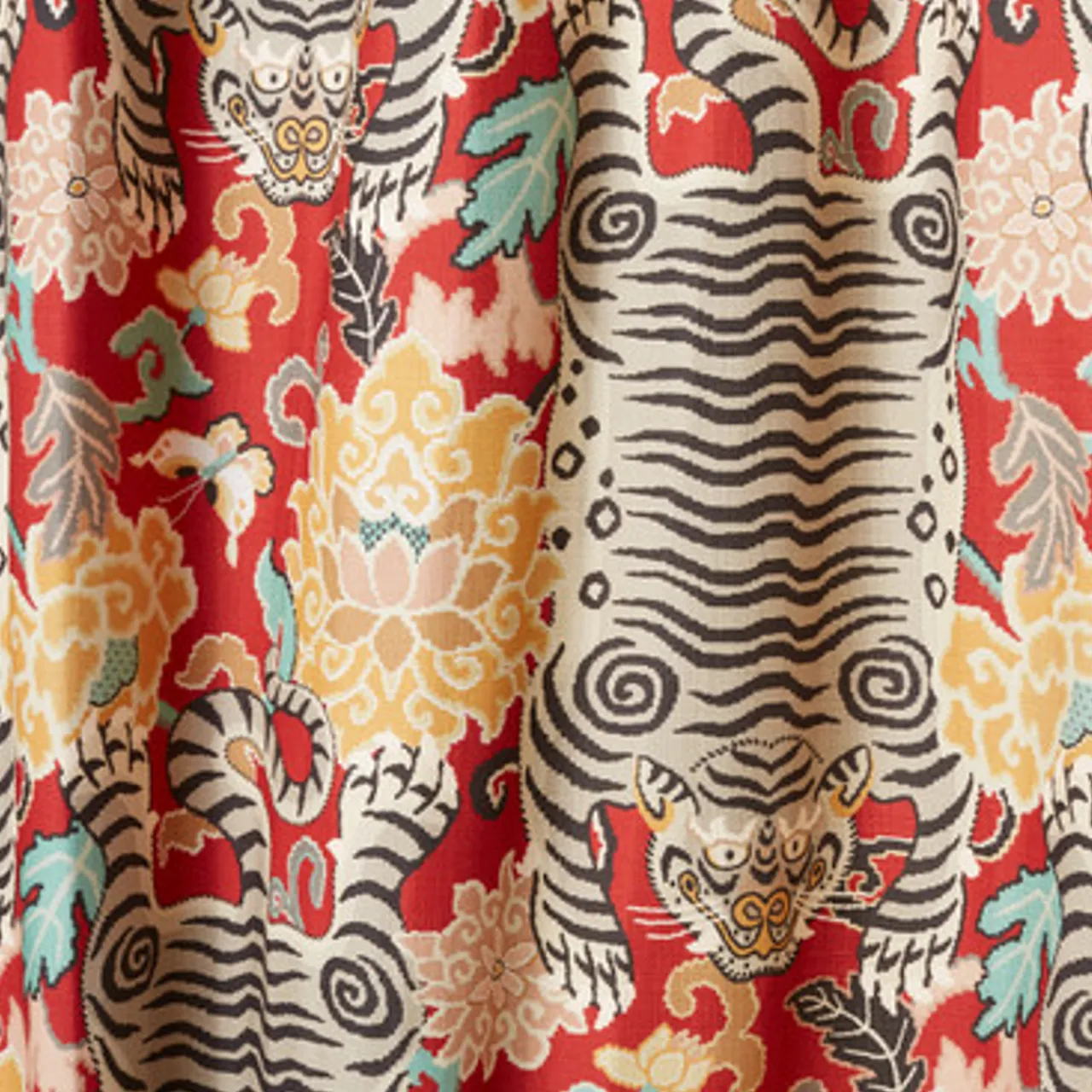 Z Gallerie Nimer Grey/Multi - Custom> Patterned Window Panels | Custom Window Panels