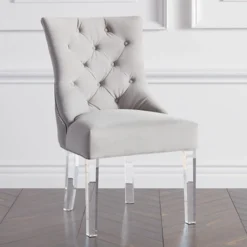 Z Gallerie Nottingham Dining Chair - Acrylic> Dining Chairs