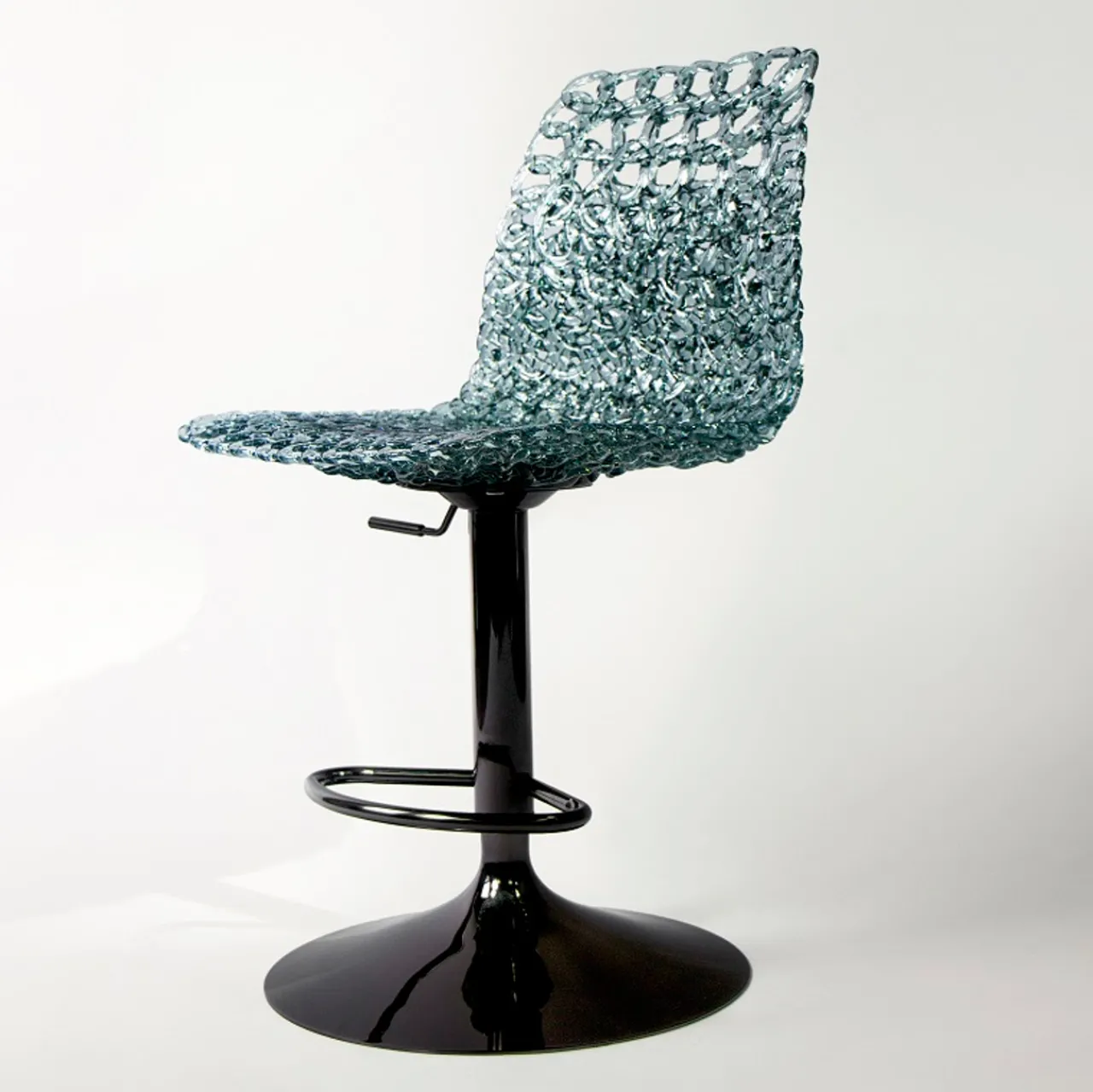 Z Gallerie Ocean Blue Weave Bar Stool> Dining Bench & Stools