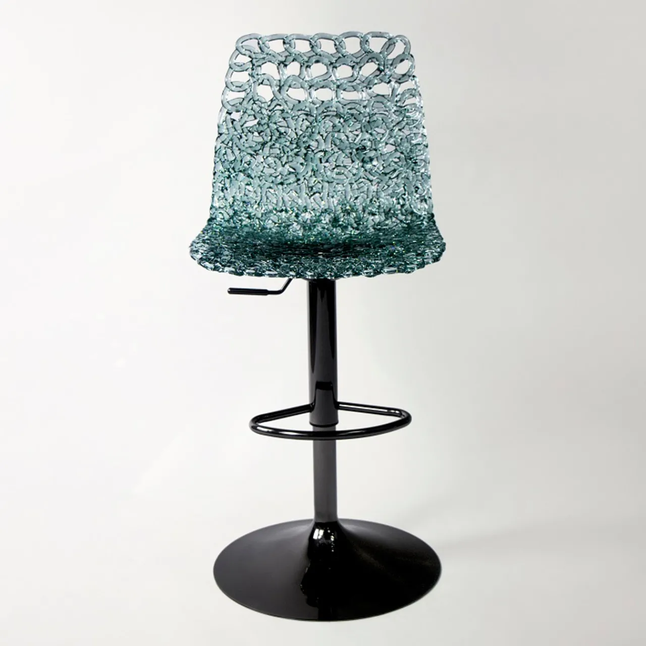 Z Gallerie Ocean Blue Weave Bar Stool> Dining Bench & Stools