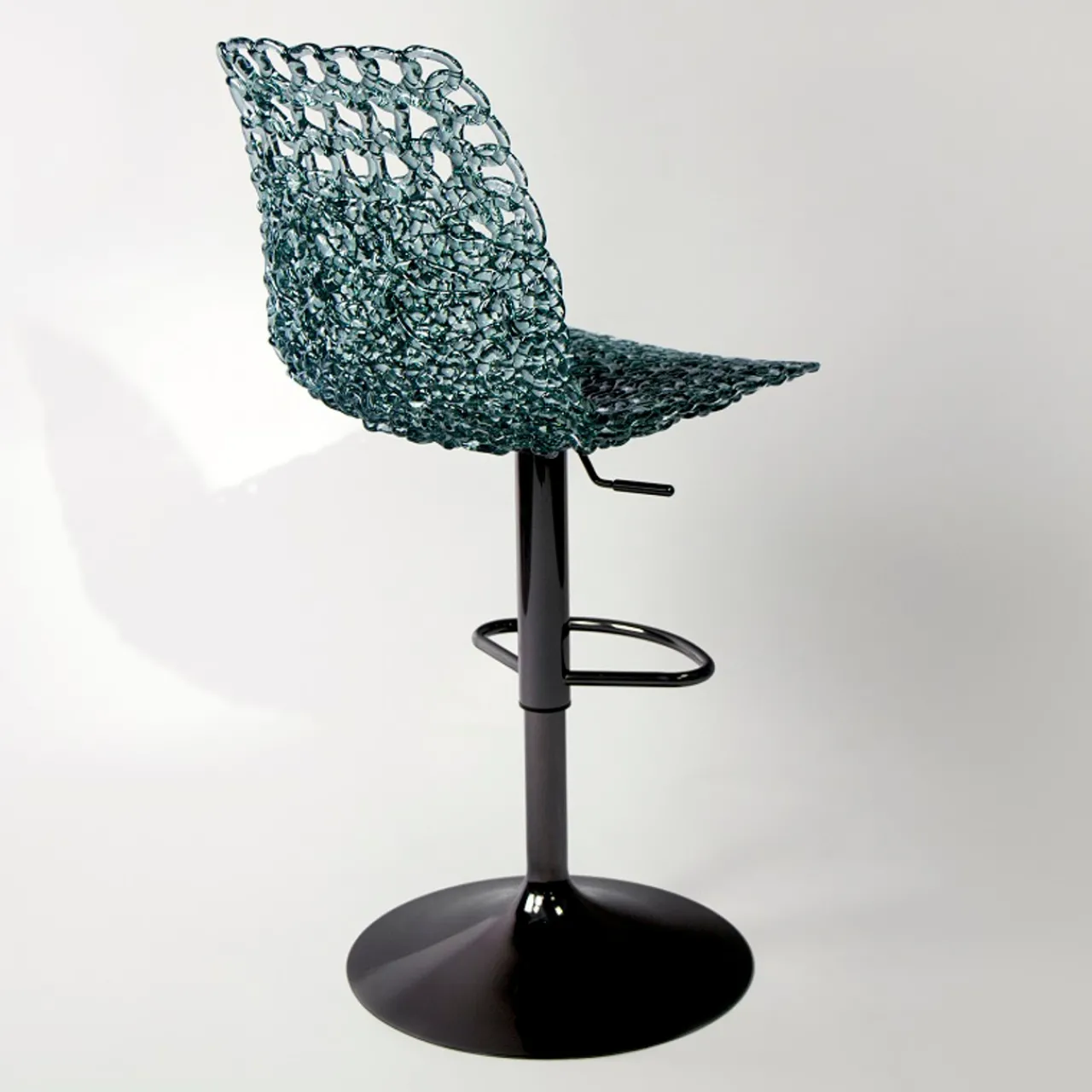 Z Gallerie Ocean Blue Weave Bar Stool> Dining Bench & Stools