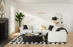 Z Gallerie Odeon Pillow 20" - Black><noscript><img width=