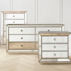 Z Gallerie Omni Mirrored 3 Drawer Chest><noscript><img width=