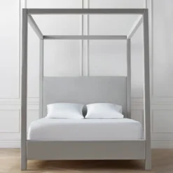 Z Gallerie Paloma Canopy Platform Bed> Canopy Beds