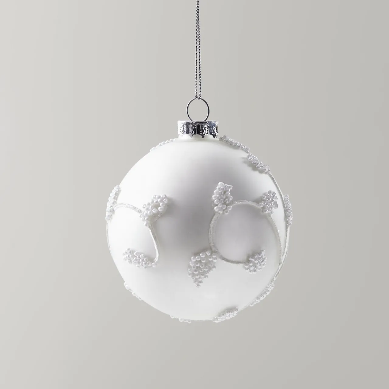 Z Gallerie Pearled Floral Ornament - Set of 4> Ornaments | Décor Sale