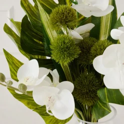 Z Gallerie Phalaenopsis Leaf In Glass><noscript><img width=