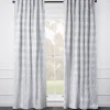 Z Gallerie Phoebe Jacquard Grey - Custom> Patterned Window Panels | Custom Window Panels
