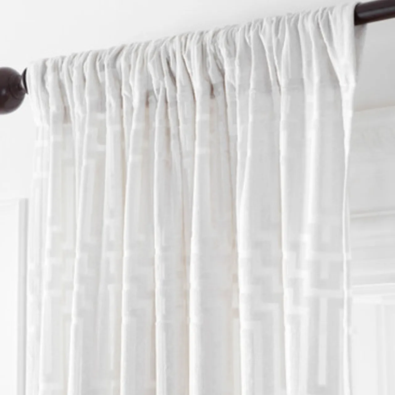Z Gallerie Porter Panel - Ivory> Solid Window Panels | New Window Panels