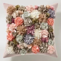 Z Gallerie Posy Pillow 18" - Mauve> Textile Sale | New Pillows