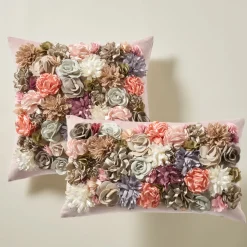 Z Gallerie Posy Pillow 18" -  Mauve><noscript><img width=