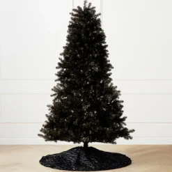 Z Gallerie Pre-Lit Black And Gold Tree 7'><noscript><img width=