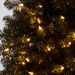 Z Gallerie Pre-Lit Black And Gold Tree 7'><noscript><img width=