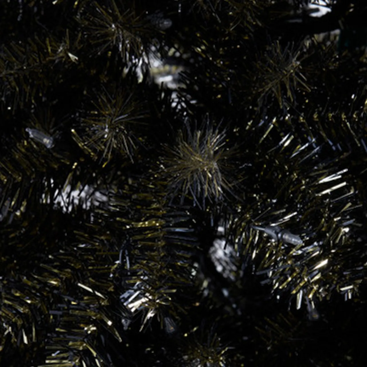 Z Gallerie Pre-Lit Black And Gold Tree 7'> Floral | Pre-lit Trees & Garland