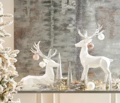 Z Gallerie Pre-Lit Spruce Flock Tree 7'5"><noscript><img width=