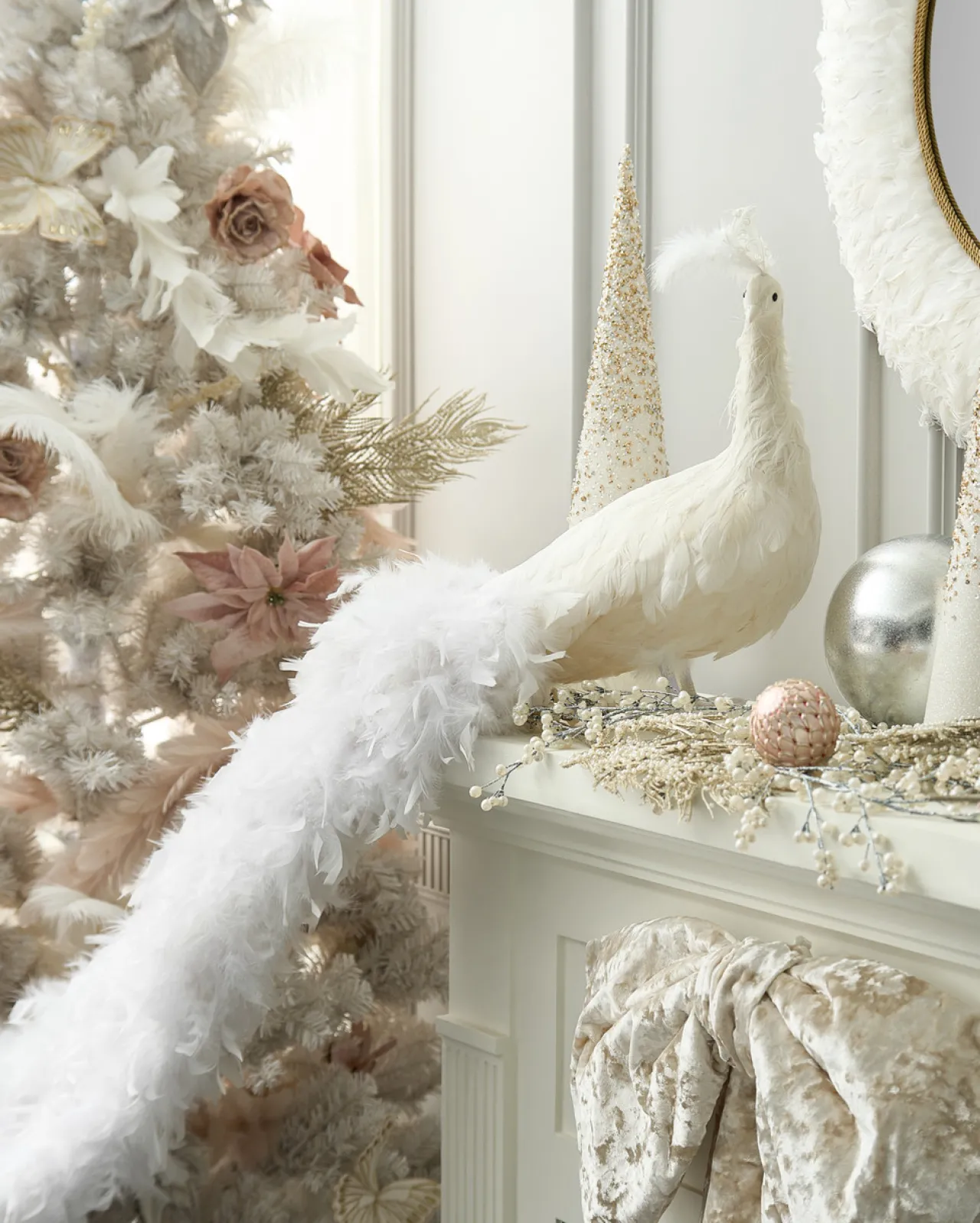 Z Gallerie Pre-Lit Spruce Tree 7'5"> Floral | Pre-lit Trees & Garland