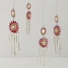 Z Gallerie Rhinestone Drop Ornament - Set of 4> Ornaments | Décor Sale