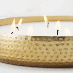 Z Gallerie Round Hammered Candle> Candles | Décor Sale
