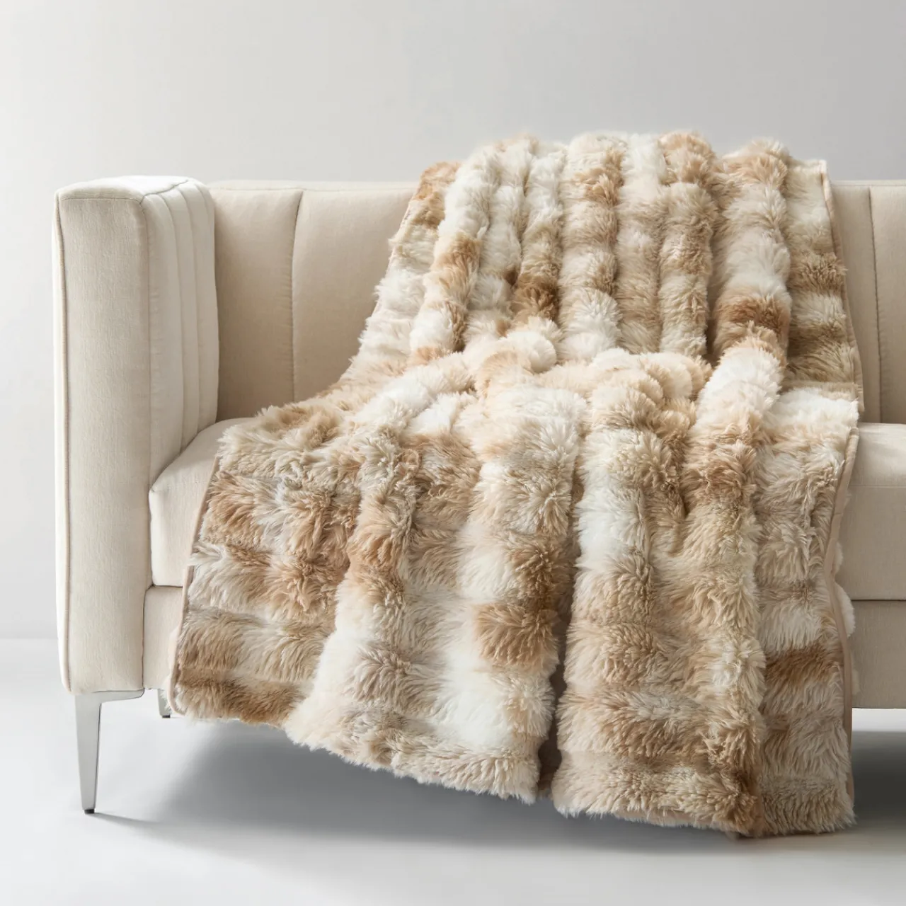 Z Gallerie Sable Throw 50" x 60"> Solid Throws | Textile Sale