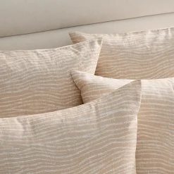 Z Gallerie Sahara Bedding Set - Tan/Cream><noscript><img width=