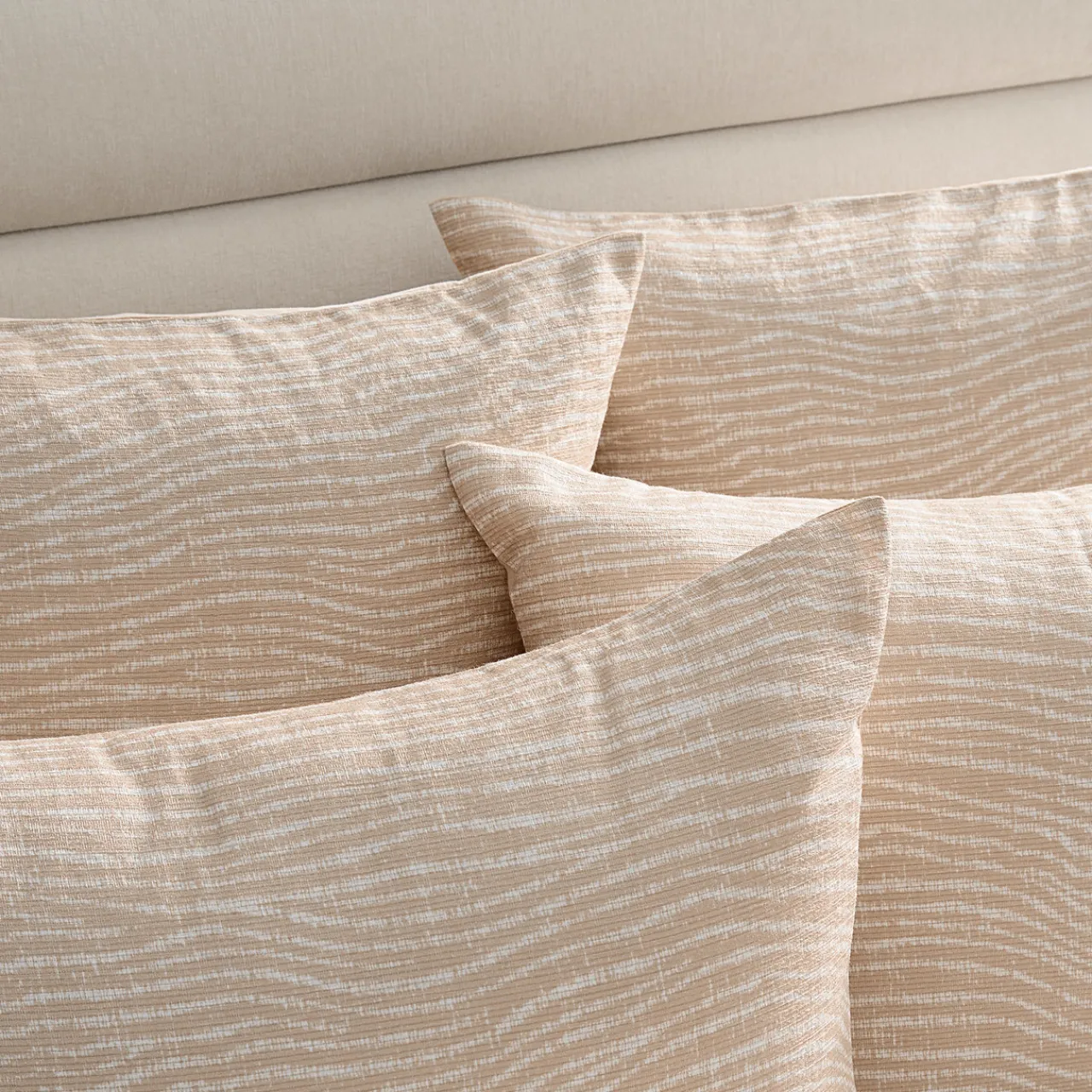 Z Gallerie Sahara Bedding Set - Tan/Cream> Printed Bedding | Duvets Covers & Shams