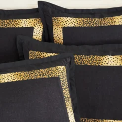 Z Gallerie Selena Frame Bedding - Black><noscript><img width=