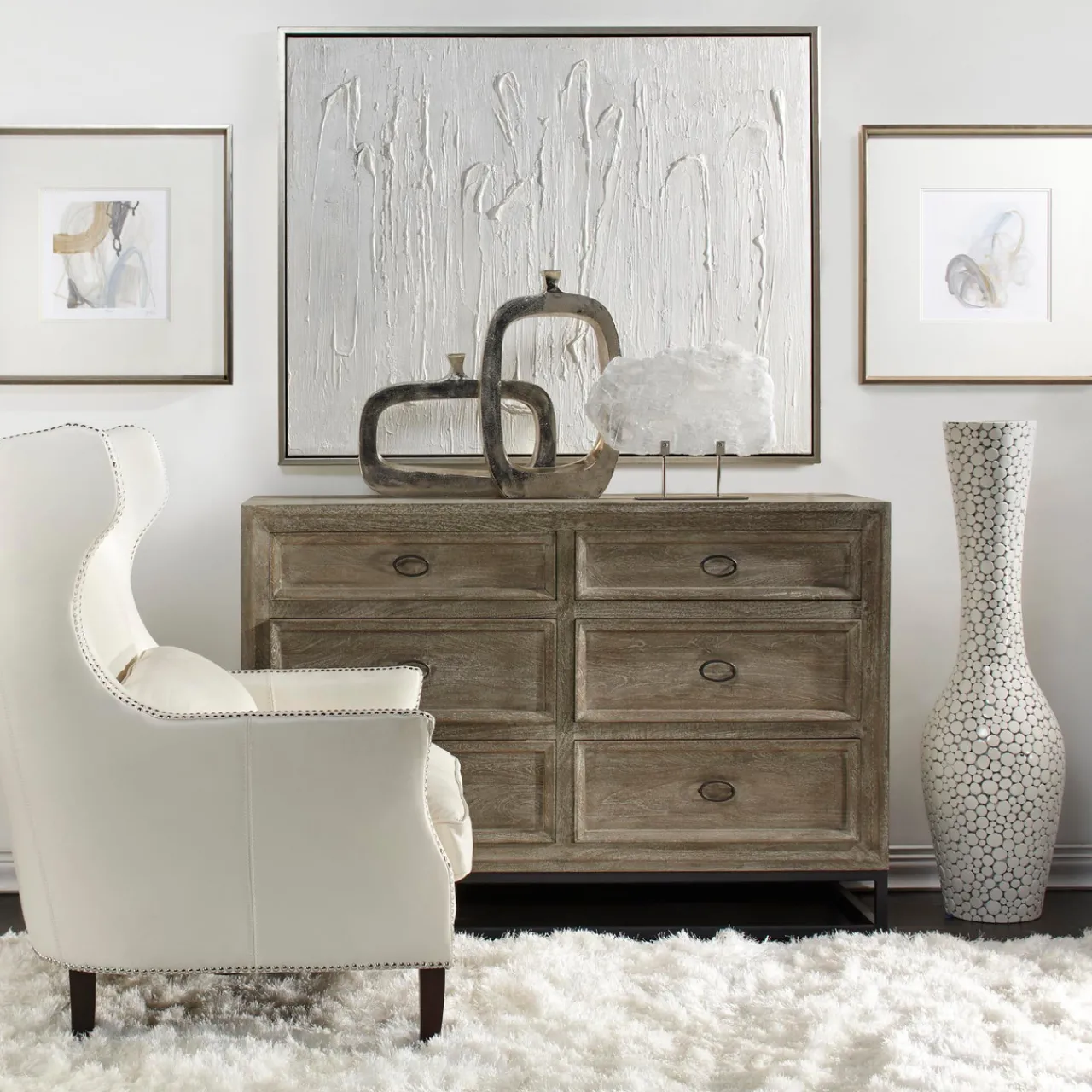 Z Gallerie Selenite Slab On Metal Stand> Home Decor | Décor Sale