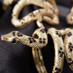 Z Gallerie Snake Napkin Ring - Set of 4><noscript><img width=
