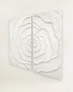 Z Gallerie Snow Flower - Set of 2> Series | Canvas