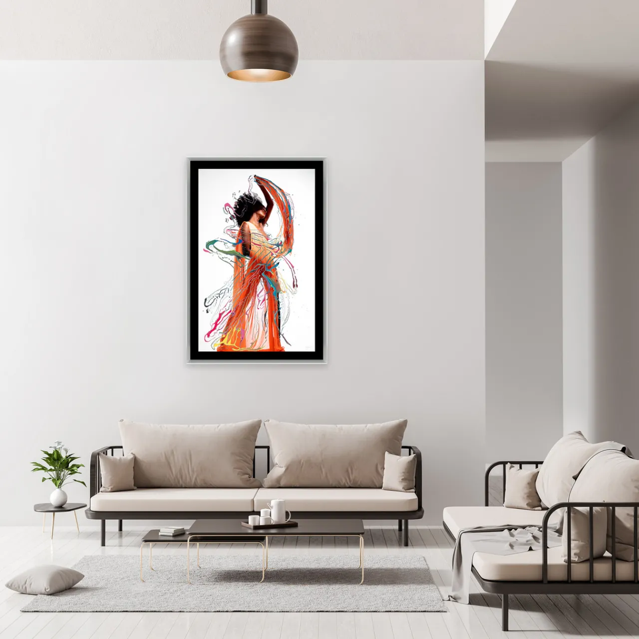 Z Gallerie Symphony of Hues> Framed Art | Figurative