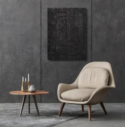 Z Gallerie Textured Haze - Black II><noscript><img width=