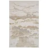 Z Gallerie Tide Rug - Beige/Gold> Modern Rugs | Living Room Rugs