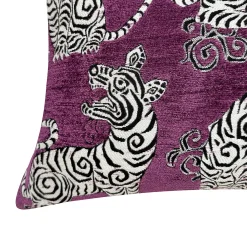 Z Gallerie Tigress Pillow 20" - Magenta> Textile Sale | Novelty Pillows
